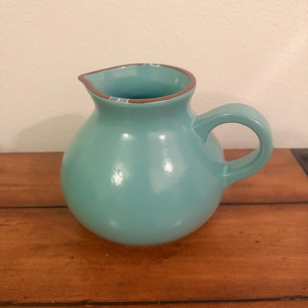 Dansk Mesa Turquoise Southwest‎ Inspired One 54 Oz Pitcher, Kitchen